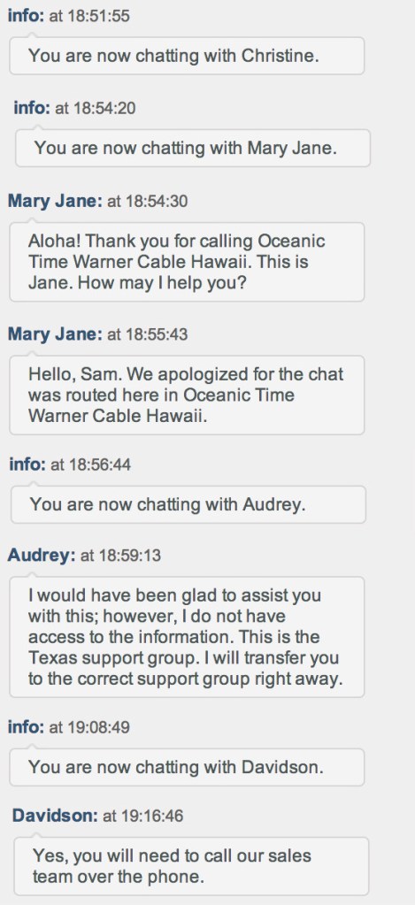 TimeWarnerChat
