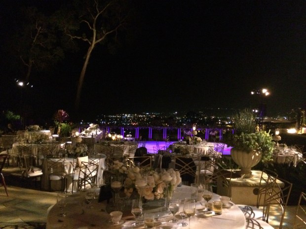 santa barbara wedding reception