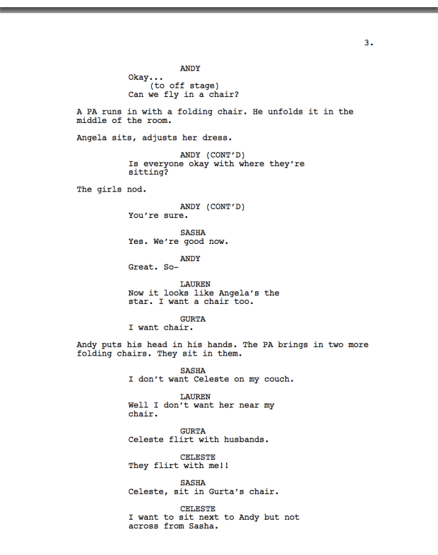 real housewives seating 3