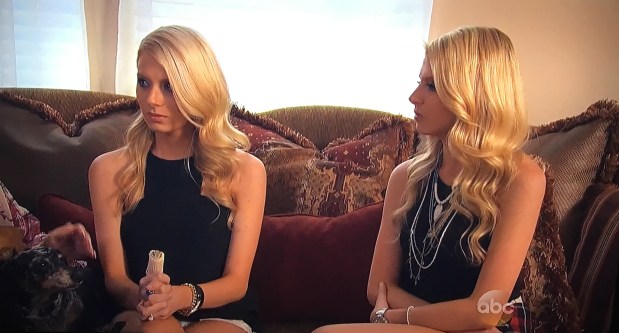 haley emily twins bachelor