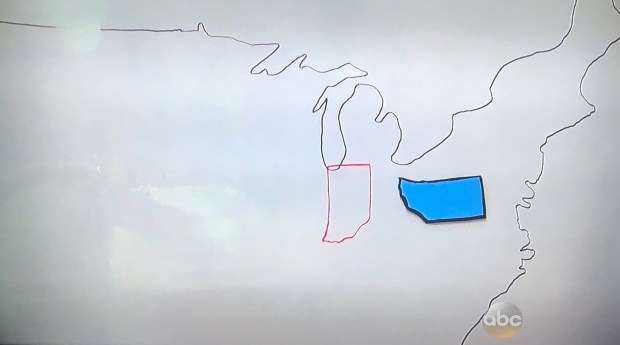 indiana map bachelor fail
