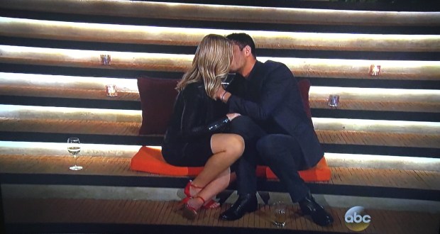 ben olivia bachelor kiss