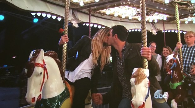 carousel kiss amanda ben 1