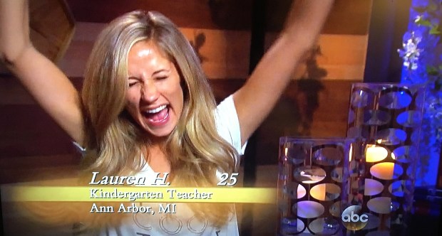 lauren h date excited