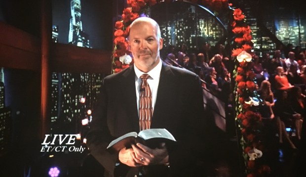 ben's pastor after the finale rose finale