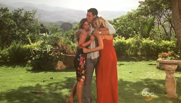 group hug awkward lauren jojo ben