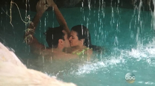 waterfall makeout bachelor