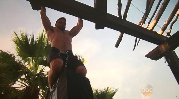 chad workout luggage muscles