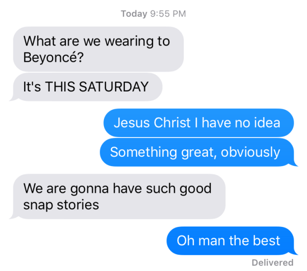 what to wear to beyonce concert