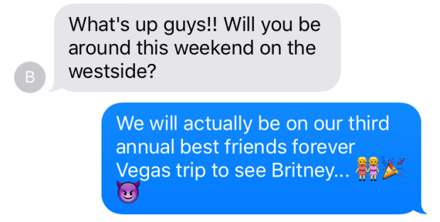britney weekend vegas bffs