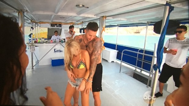 booze cruise bachelor in paradise