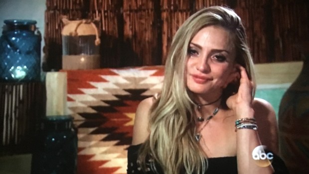 drunk leah bachelor in paradise