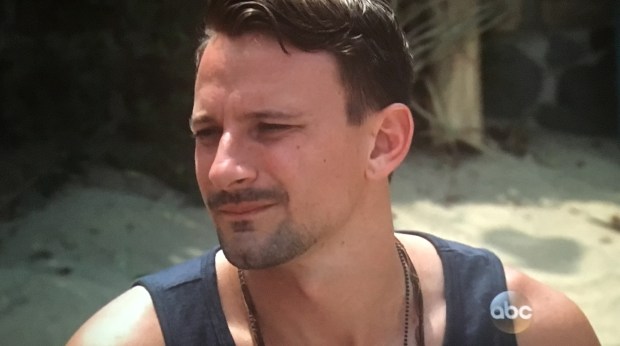 evan sad bachelor in paradise