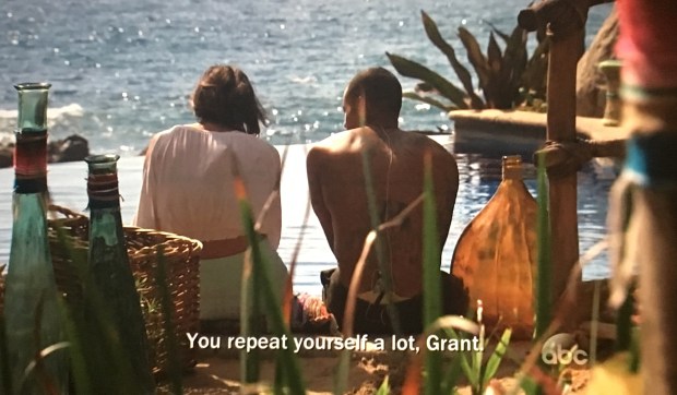 grant repeats himself bachelor in paradise