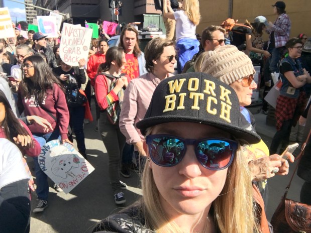 la-womens-march-hat