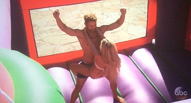 nick corinne bouncy house.JPG