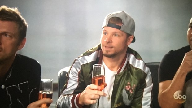 backstreet boys rose viewing party