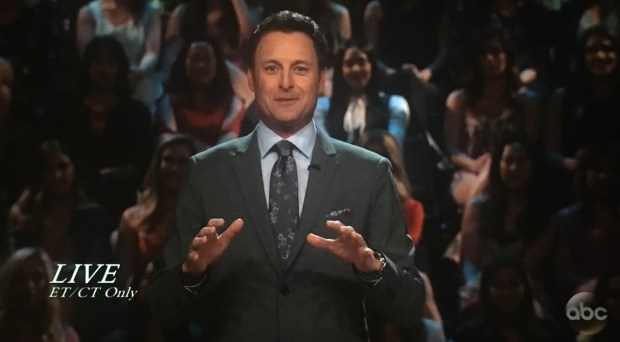 chris harrison excited