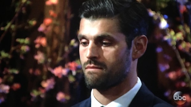 peter worried rose ceremony