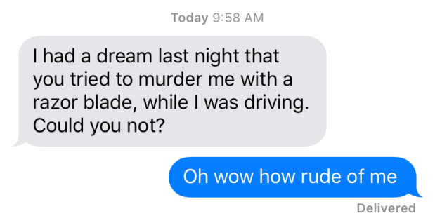 murder dream
