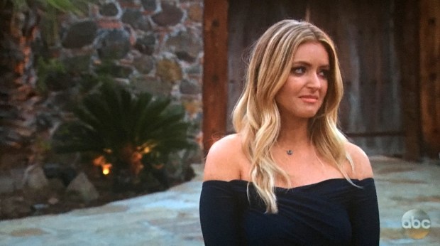 amber cry bachelor arie