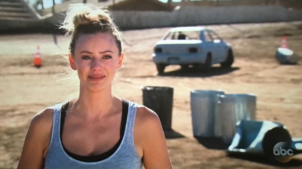 annaliese crying demo derby.JPG